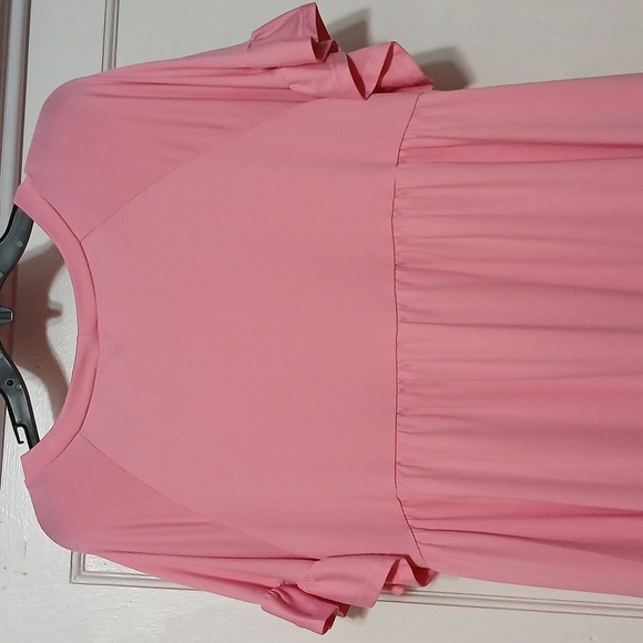 Pink baby doll dress with pockets XL - Picture 2 of 6